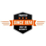 Trusted since 1974 built on integrity company message